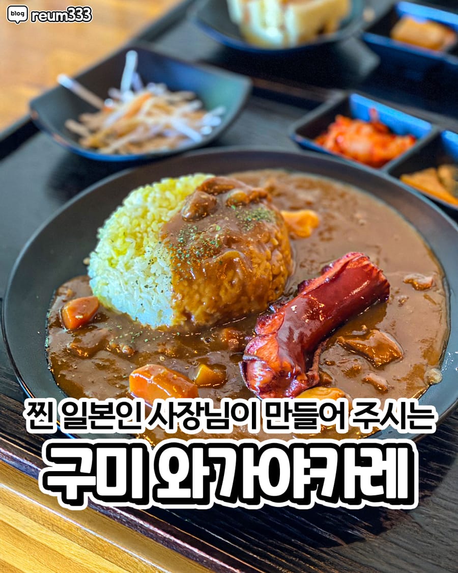 와가야카레 일식