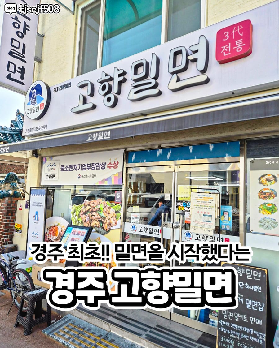 고향밀면 한식