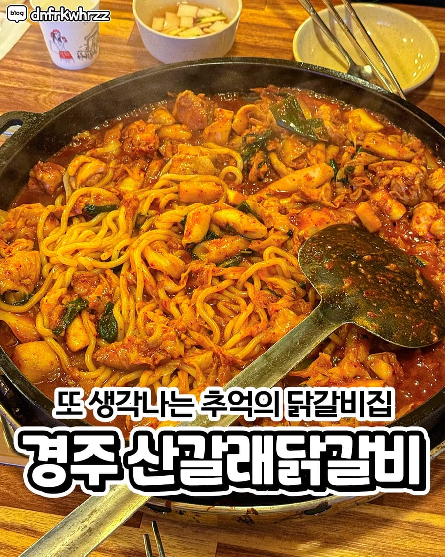 산갈래닭갈비 한식