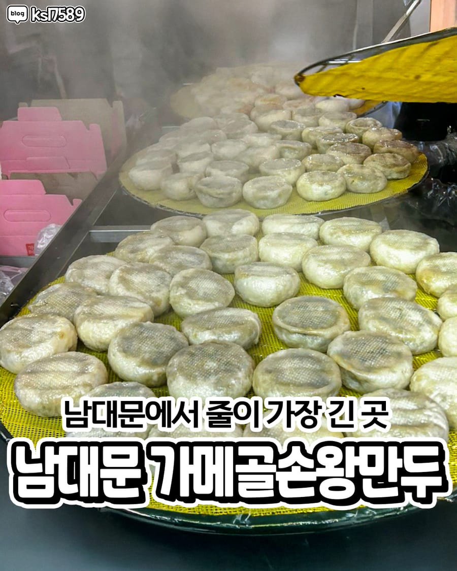 가메골손왕만두 남대문본점 분식