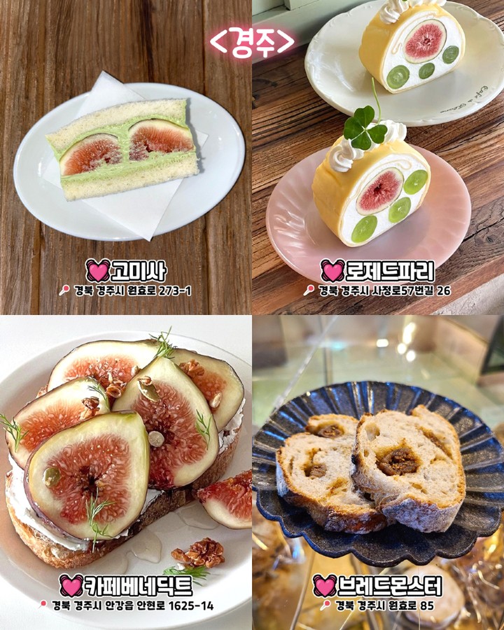 경주 무화과 디저트 카페