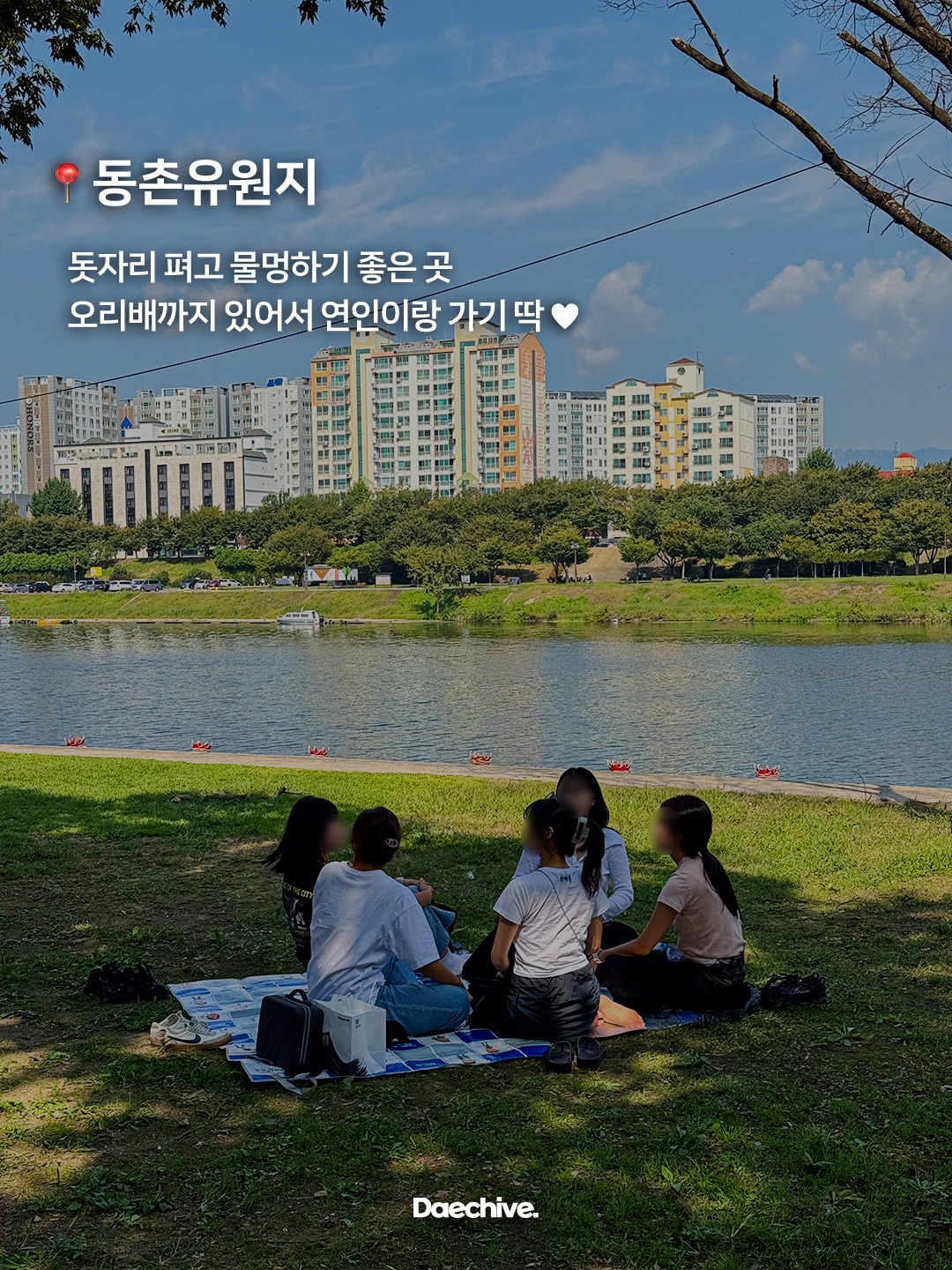 동촌유원지 금호강변 피크닉